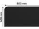 Падове Natec Colors Series Obsidian Black 800x400 мм