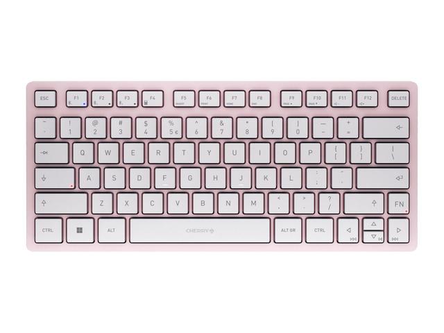 Клавиатури Cherry KW 7100 MINI BT, розова