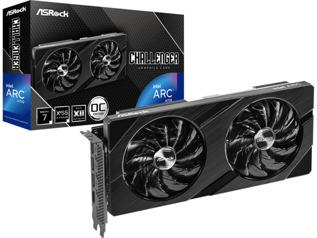Видео карти ASRock Intel ARC A770 Challenger 16G OC