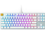 Клавиатури Glorious GMMK TKL White Ice Edition - Gateron-Brown, US-Layout