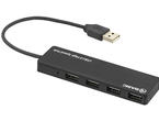 USB Хъб Tellur USB хъб 4 порта, USB 2.0