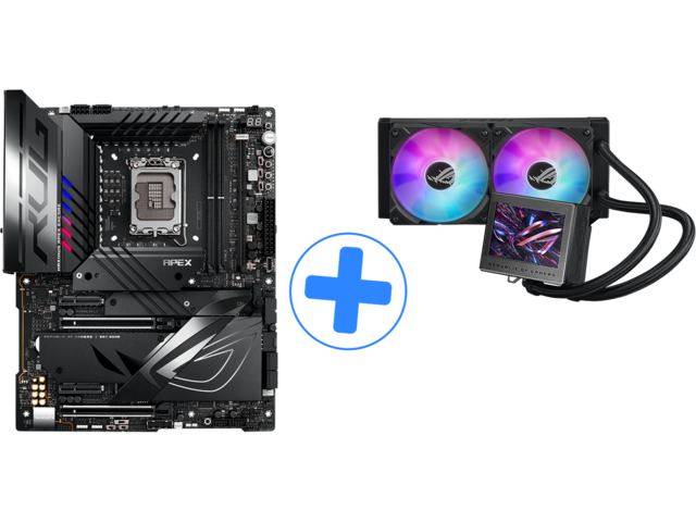 Дънни платки ASUS ROG MAXIMUS Z790 DARK HERO + ASUS ROG RYUJIN III 240 ARGB