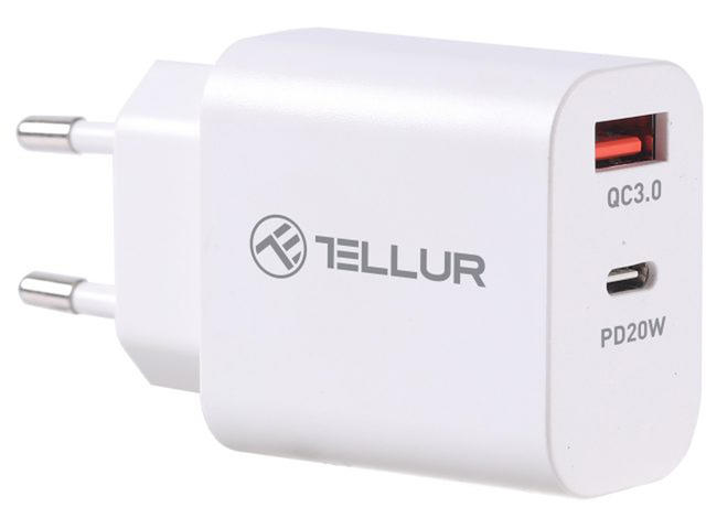 Зарядни устройства Tellur Travel-Ready стенно зарядно