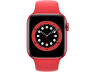 Смарт часовници Apple Watch S6 GPS, 44mm RED Aluminium Case with RED Sport Band - Regular Разопакован