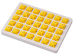 Суичове за клавиатури Keychron Gateron Cap Golden Yellow Switch Set 35 броя