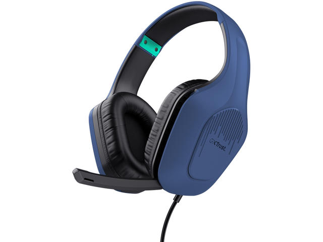 Слушалки TRUST GXT 415 Zirox, Blue