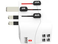 Зарядни устройства SKROSS PRO MUV 4 x USB-A, 1.302961, World, бял
