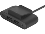 USB Хъб Belkin BoostCharge 4-Port USB Power Extender Black