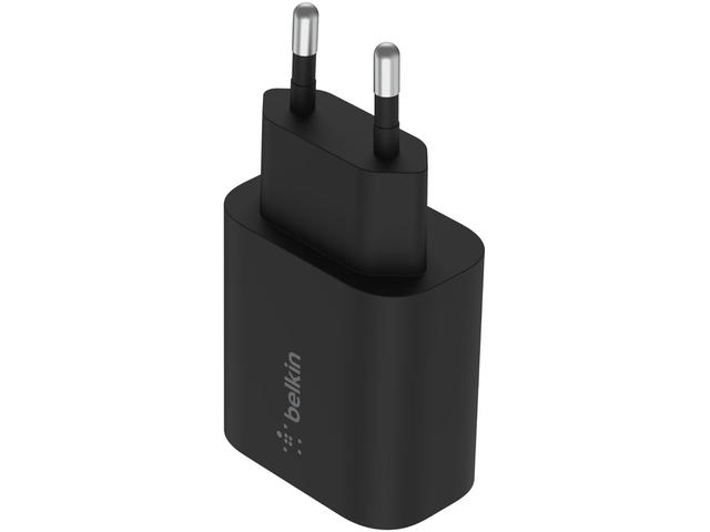 Зарядни устройства Belkin  BoostCharge USB-C PD 3.0 PPS Wall Charger 25W, Black