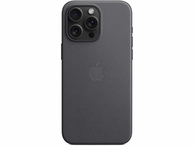 Калъфи Apple iPhone 15 Pro Max FineWoven Case with MagSafe - Black