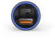 Зарядни устройства Next One Dual 63W Car Charger - Black