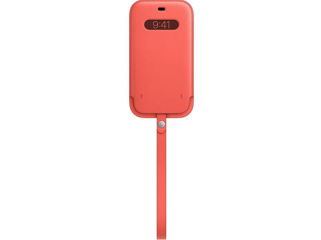 Калъфи Apple iPhone 12 Pro Max Leather Sleeve with MagSafe - Pink Citrus (Seasonal Nov 2020)