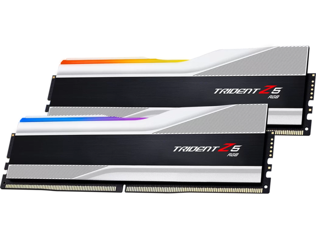 Оперативна памет 32GB (2x16GB) DDR5 6400MT/s G.SKILL Trident Z5 Silver RGB