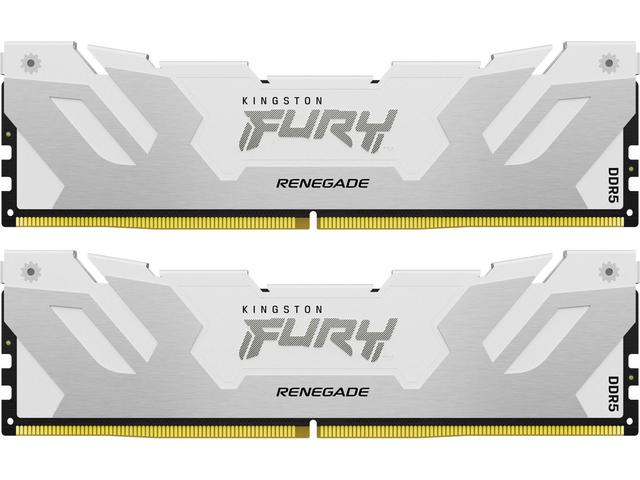 Оперативна памет 32GB (2x16GB) DDR5 8000 MT/s Kingston Fury Renegade White
