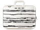 Чанти за Лаптопи Bombata Black & White 15.6" - 16" White