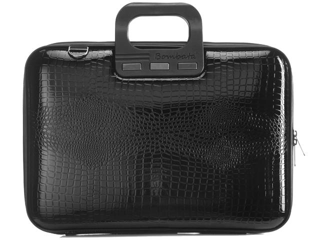 Чанти за Лаптопи Bombata Shiny Cocco 15.6" - 16" Black