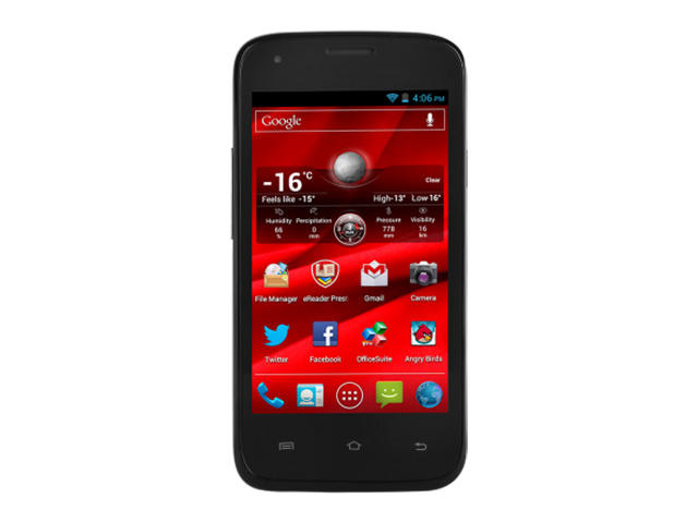 Смартфони Prestigio MultiPhone 4055 DUO 4GB, черен цвят