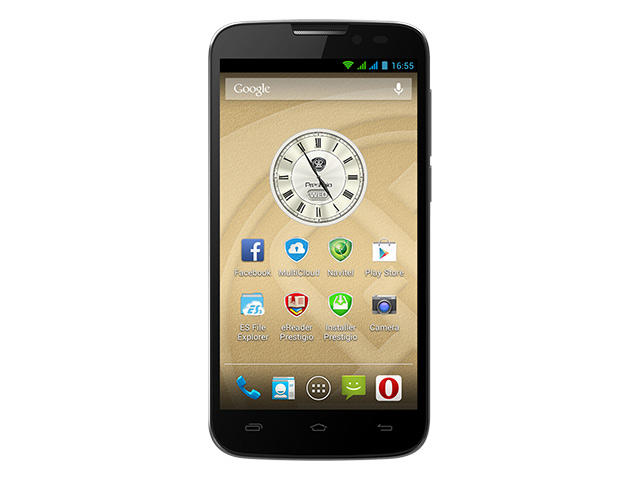 Смартфони Prestigio Multiphone 5503 DUO 4GB, сив цвят