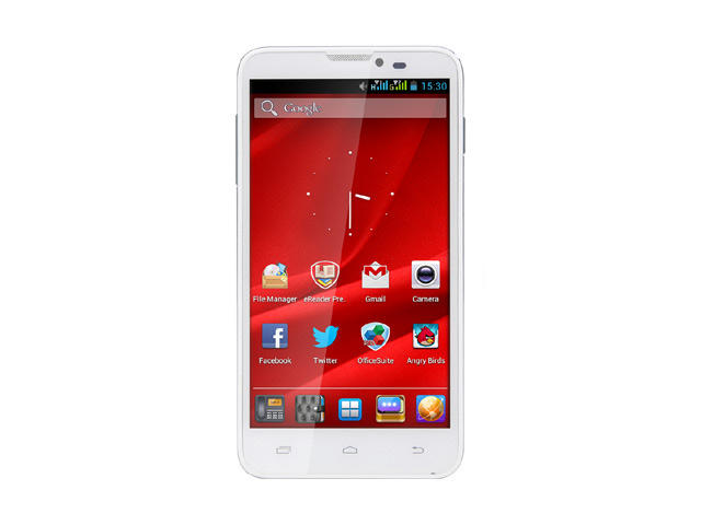 Смартфони Prestigio MultiPhone 5300 DUO 4GB, бял цвят