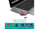 USB Хъб Choetech 7-в-2 USB-C Multiport адаптер