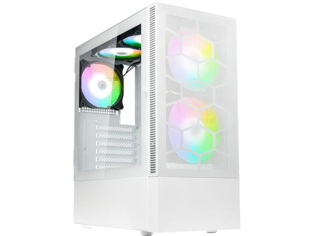 Кутии Kolink Observatory MX Mesh ARGB TG White