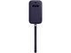 Калъфи Apple iPhone 12 Pro Max Leather Sleeve with MagSafe - Deep Violet (Seasonal Spring2021)