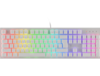 Клавиатури Genesis Thor 303 White US Layout Brown Switch, с нарушена опаковка и лека драскотина по корпуса
