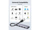 USB Хъб Ugreen USB хъб 3.0 Ultra Slim с 5Gbps трансфер на данни