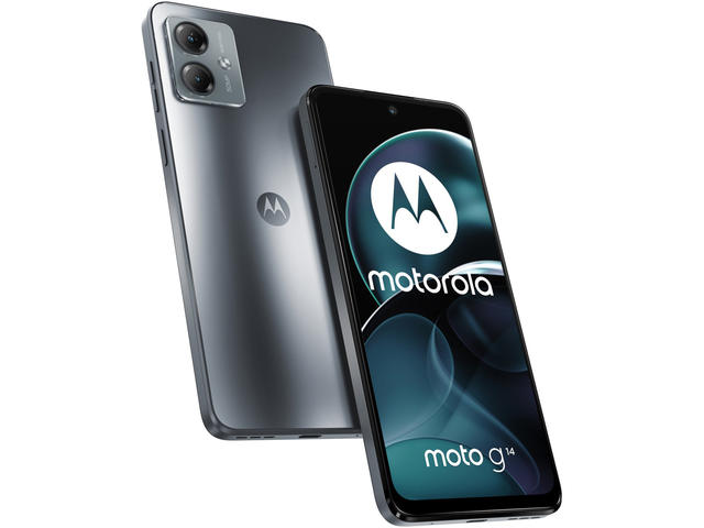 Смартфони Motorola Moto G14 256GB, Steel Gray