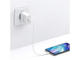 Зарядни устройства Ugreen CD122 USB-A Charger 18W 220V 3.0, White