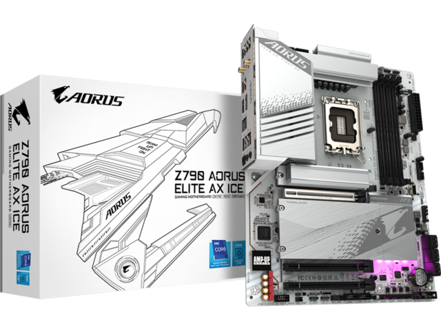 Дънни платки GIGABYTE Z790 AORUS ELITE AX Ice