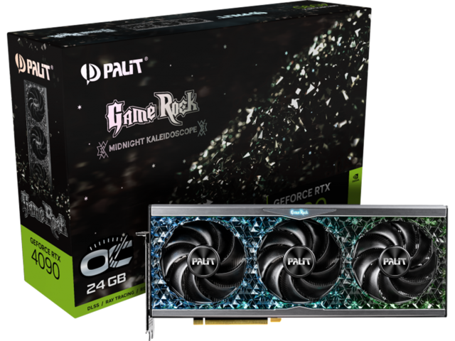 Видео карти Palit GeForce RTX 4090 GameRock OC 24GB