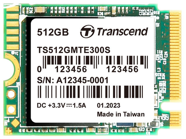 SSD 512GB SSD Transcend 300S M.2 2230 NVMe