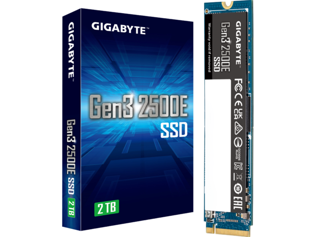 SSD 2TB GIGABYTE Gen3 2500E SSD