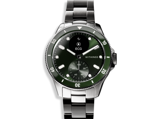 Смарт часовници Withings Scanwatch Nova 42mm - Green