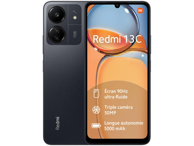 Смартфони Xiaomi Redmi 13C 128GB, Midnight Black