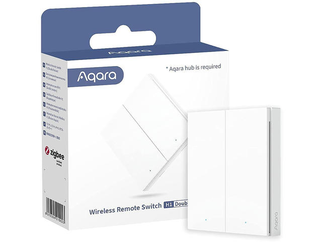 Smart Home Aqara Wireless Remote Switch H1 (double rocker)