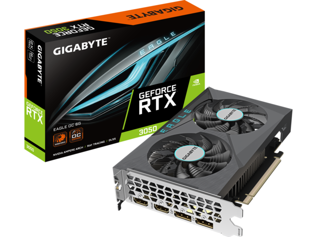 Видео карти Gigabyte GeForce RTX 3050 EAGLE OC 6GB