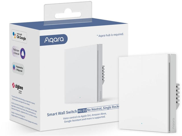 Smart Home Aqara Smart Wall Switch H1 (no neutral)