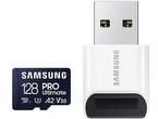 Карти памет 128GB Samsung PRO Ultimate microSD kарта с четец (2023)