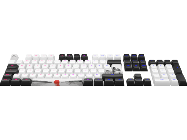 Капачки за клавиатури Dark Project - Fuji за ANSI & ISO Layout