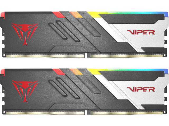 Оперативна памет 64GB (2x32GB) DDR5 5200MT/s Patriot Viper VENOM RGB