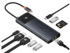 USB Хъб Baseus USB-C Metal Gleam Series II 10-in-1 хъб