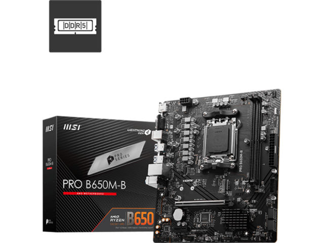 Дънни платки MSI PRO B650M-B