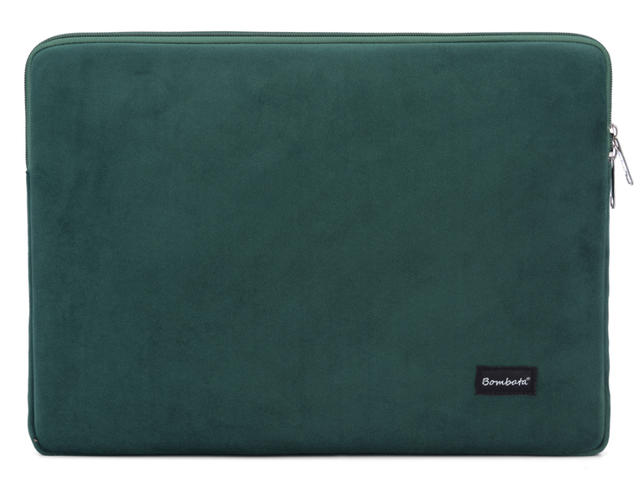 Чанти за Лаптопи Bombata Sleeve Velvet 13" - 14" Green