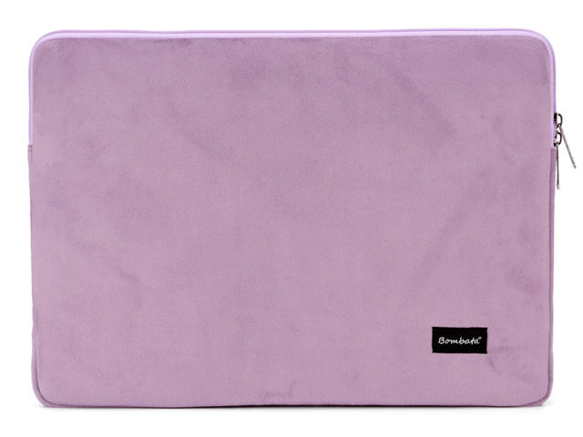 Чанти за Лаптопи Bombata Sleeve Velvet 13" - 14" Light lavender