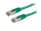 Кабели и Адаптери  VALUE 21.99.1323 :: S/FTP Patch кабел, Cat.6, PiMF, 0.5 м, Зелен