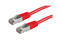 Кабели и Адаптери  VALUE 21.99.1321 :: S/FTP Patch кабел, Cat.6, PiMF, 0.5 м, Червен