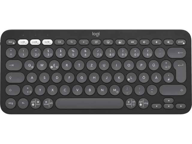 Клавиатури Logitech Pebble Keys 2 K380s - Tonal Graphite US