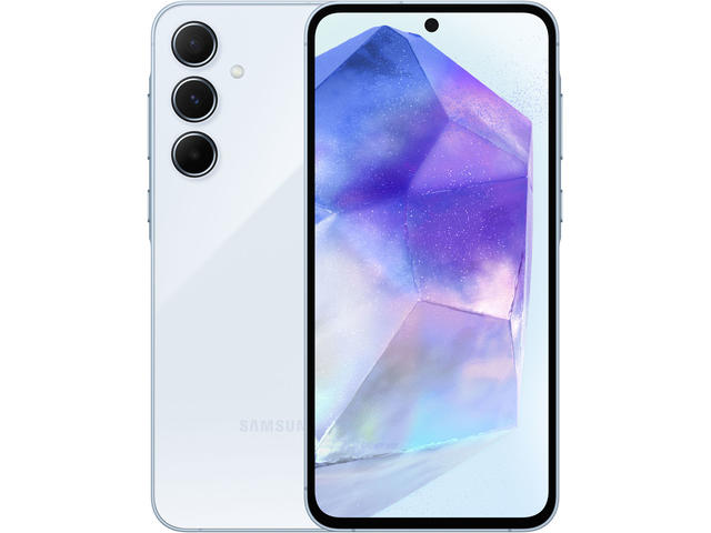 Смартфони Samsung Galaxy A55 5G - 8GB RAM / 128GB, Awesome Iceblue
